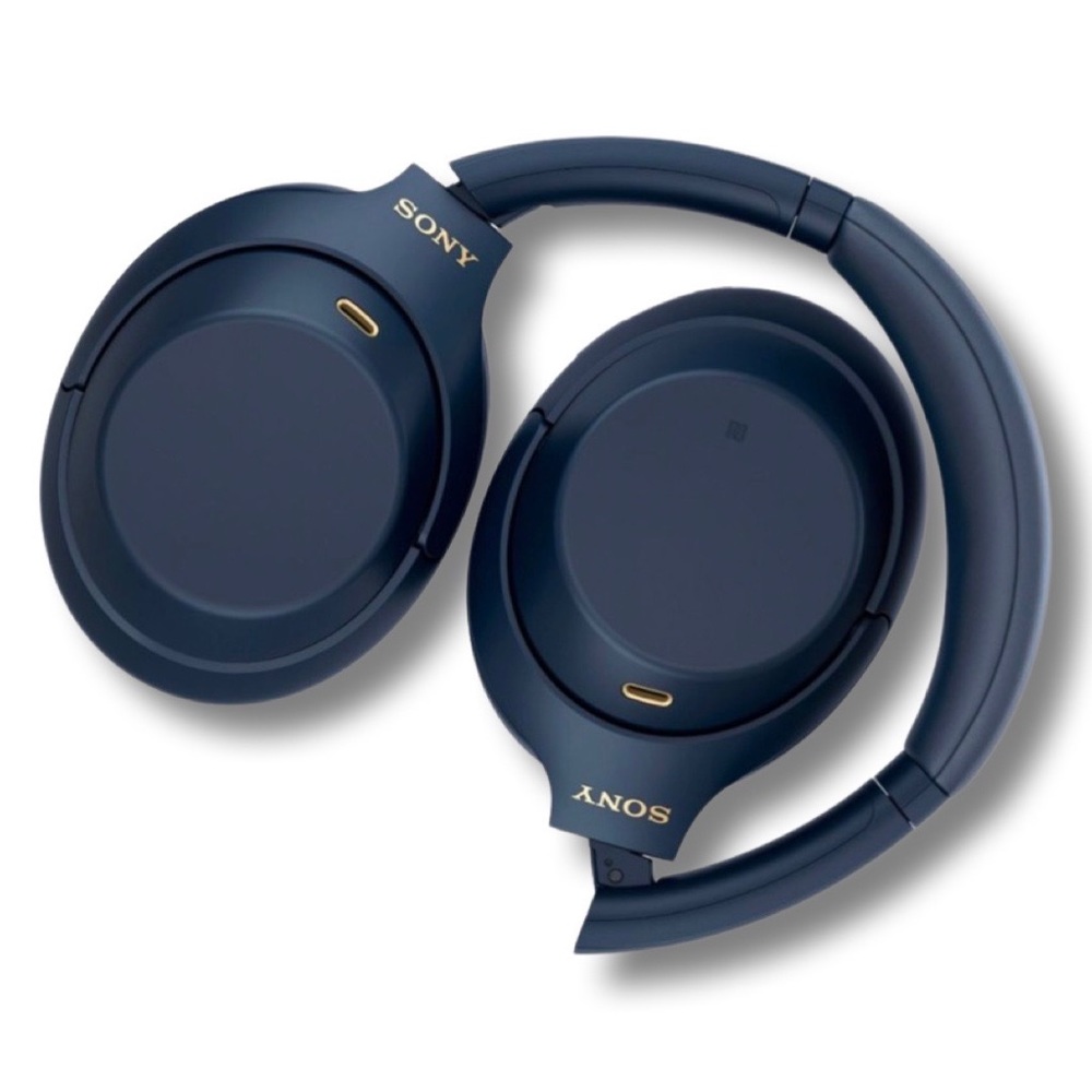 SOLD - Sony WH-1000XM4 Wireless Premium Noise Canceling Headphones Blue - Picture 5 of 11